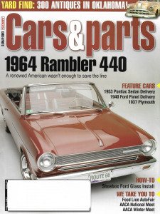 CARS & PARTS 2008 AUG - 64 RAMBER 440, '53 PONTIAC SEDAN DELIVERY, '37 PLYMOUTH